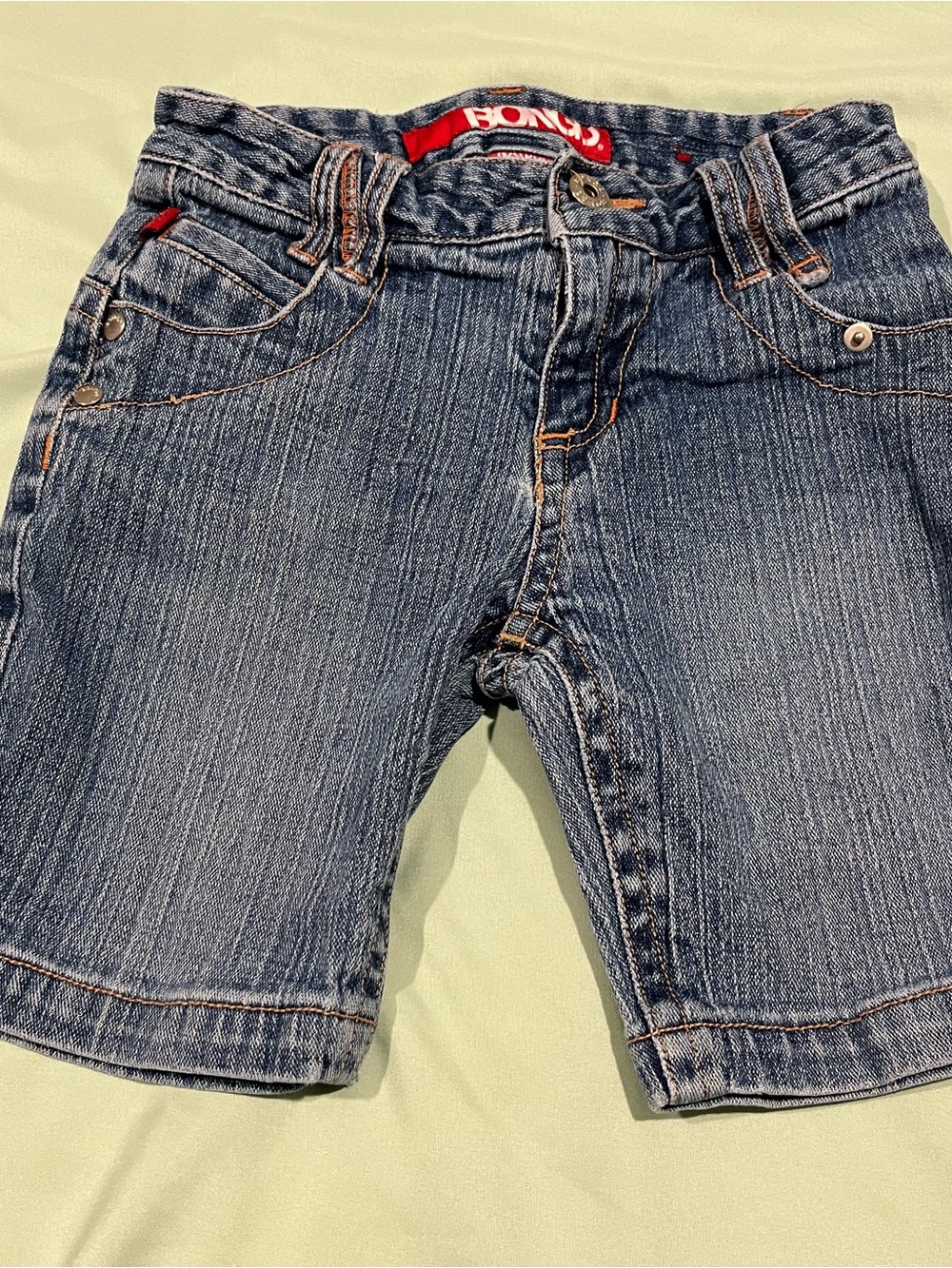 Vintage Bongo denim shorts designed for youth/girls, Sz 8